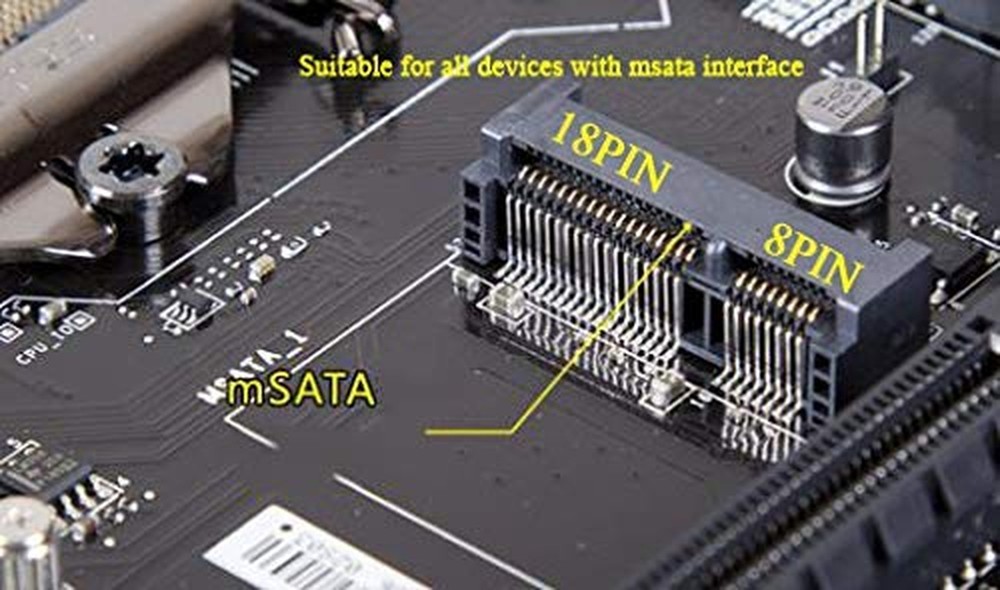 SSD Msata 500GB Internal Solid State Drive Mini Sata Disk Drive High Performa...