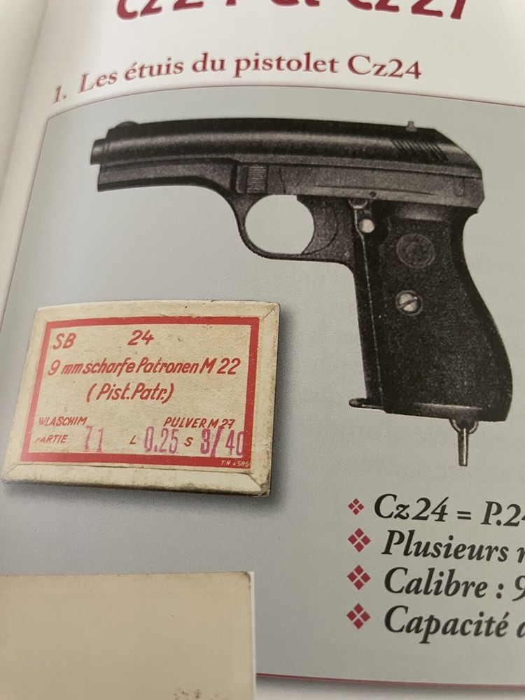 WW2 Original German Used CZ-24 Marked