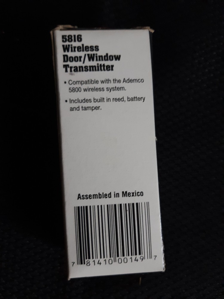Ademco 5816 Wireless Door / Window Contact Transmitter