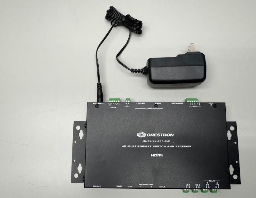 Crestron HD-RX-4K-210-C-E  DMPS Essentials 4K Multiformat 2x1 AV Switch