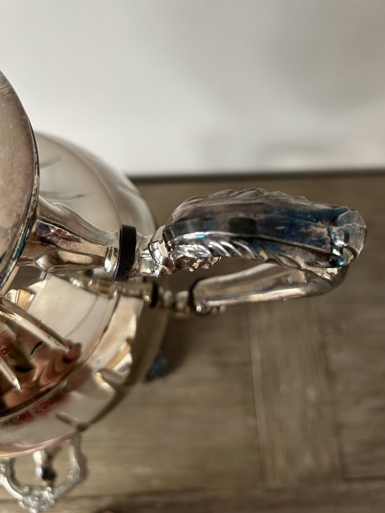 Antique Silverplated Coffee/Tea Samovar Urn