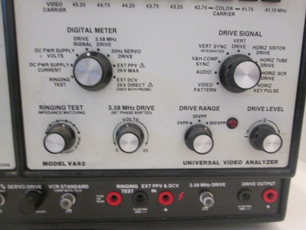 Sencore, Model VA62, Universal Video Analyzer, Used