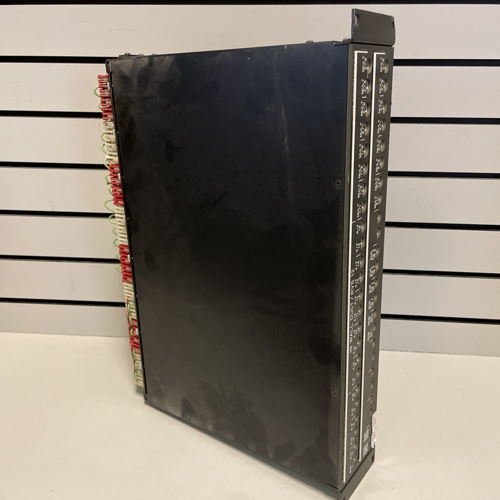 24x2 Audio Patch Bay Panel Rack Mount - COMMUNICATIONS CORPORATION - VERSAPATCH