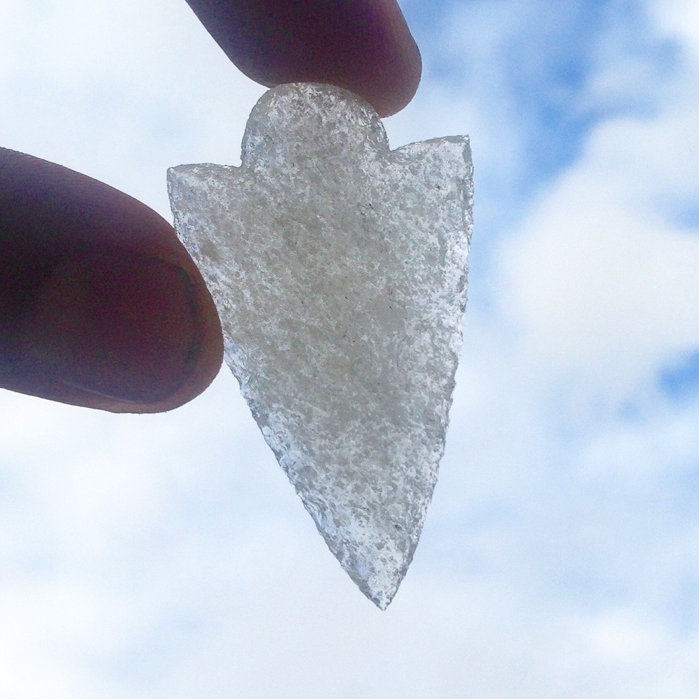 Libyan Desert Glass Arrowhead
