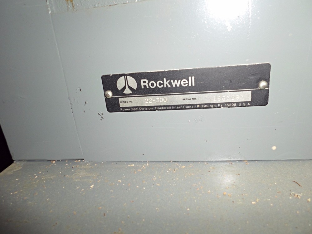 Rockwelll UniPlane /woodworking jointer