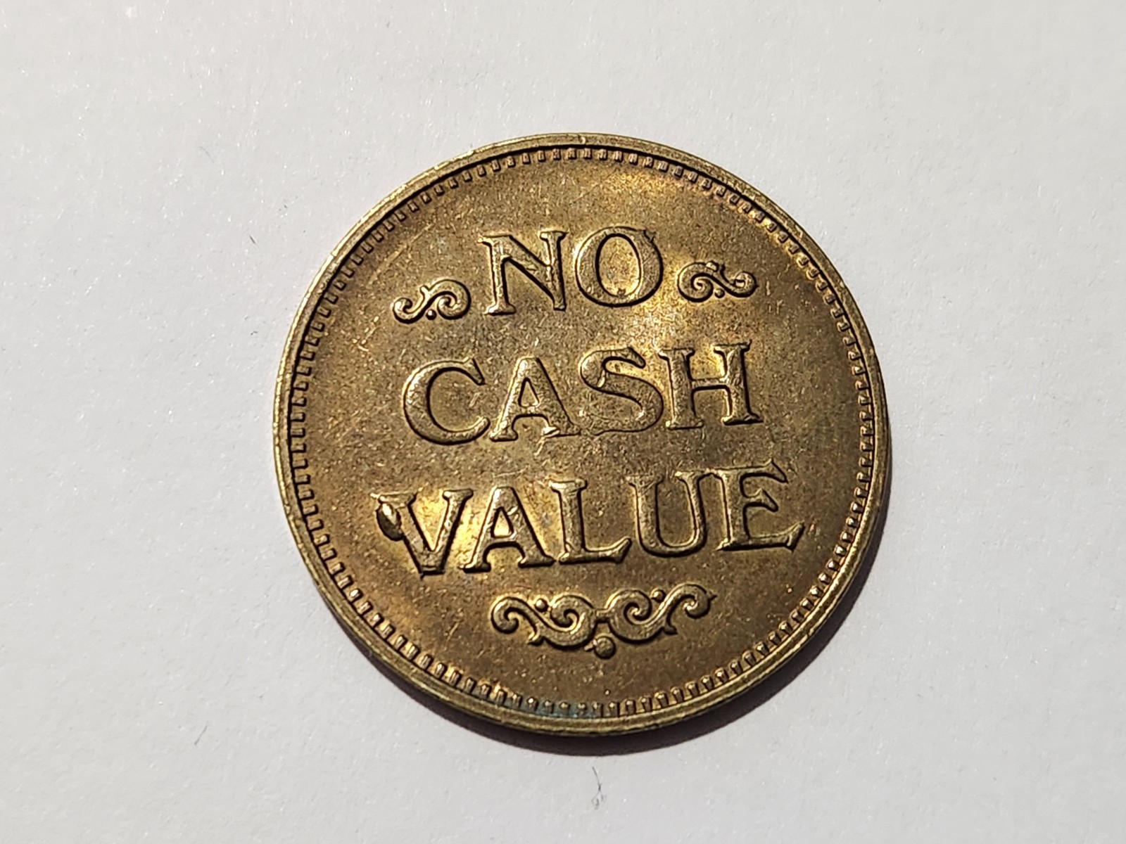 Fuddruckers Arcade Game Token