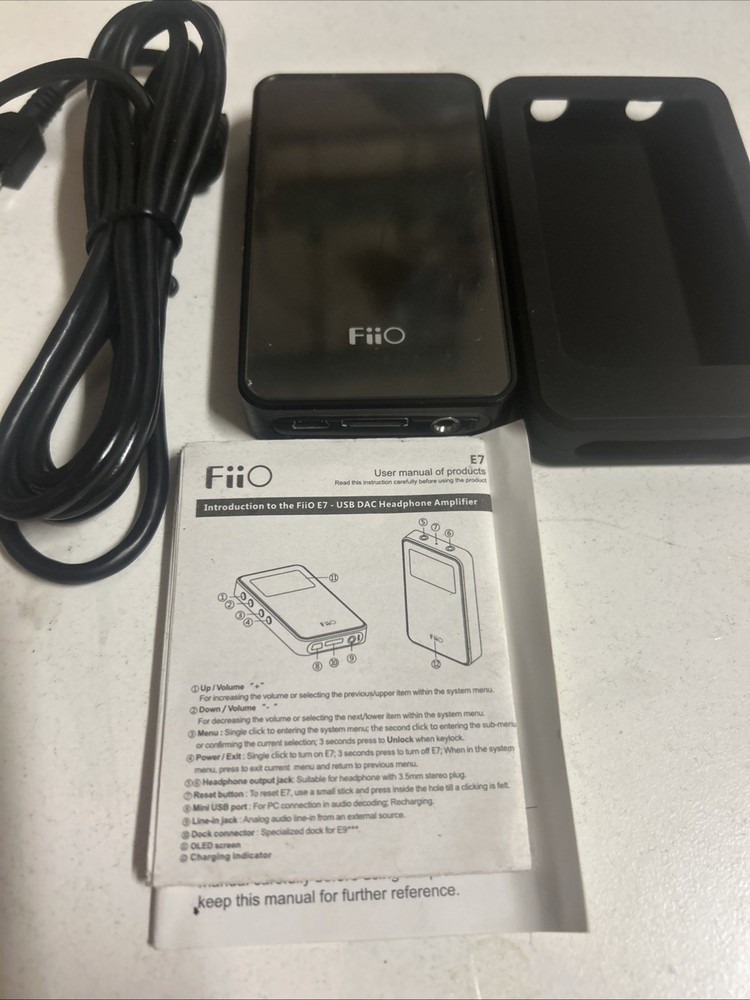 FiiO E7 USB DAC and Portable Headphone Amplifier