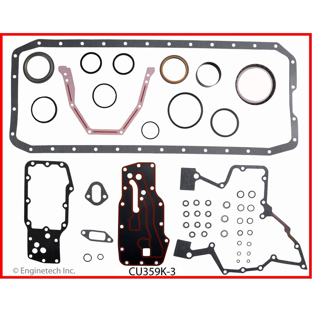 Enginetech Engine Gasket Set CU359K-3;