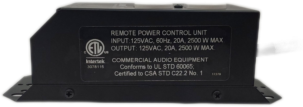 Lowell RPC-20-CD Rackmount 20-Outlet Standalone Remote Power Controller