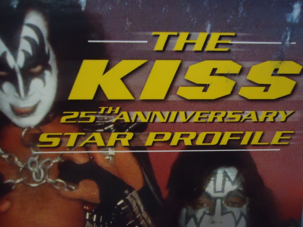 Kiss 25th Anniversary Star Profile audio documentary CD w/100-page picture book