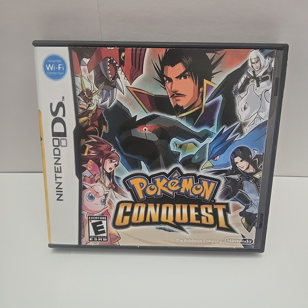 Replacement Case For Pokemon Conquest Version Nintendo DS