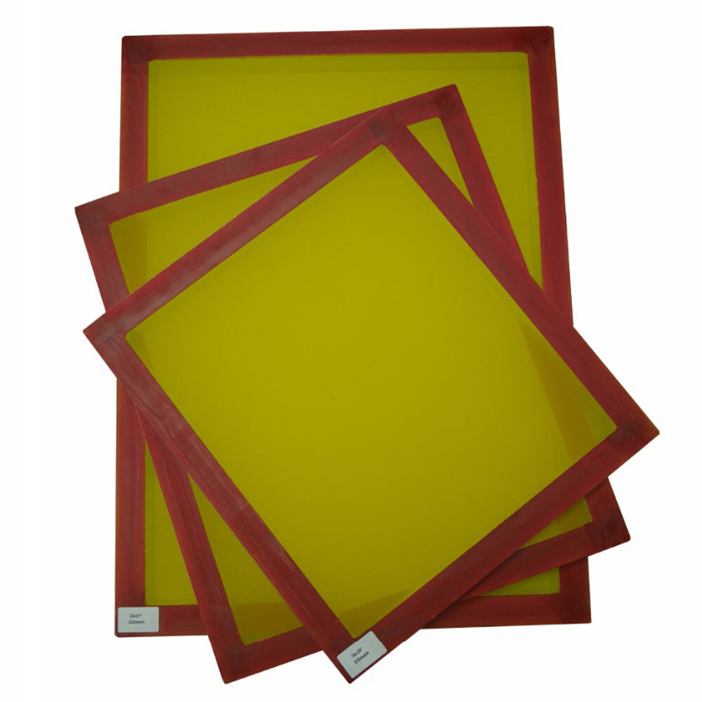 Bundle 6Pcs 20" x 24" Alum. Screen Printing Screens Frames with 230 Mesh Count