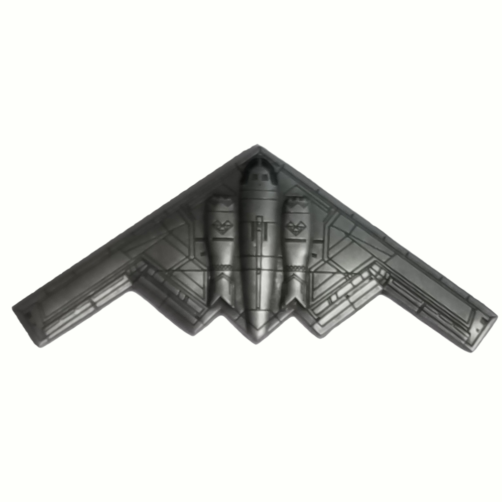 B-2 "Stealth" Spirit Bomber Military Aircraft Shaped Challenge Coin