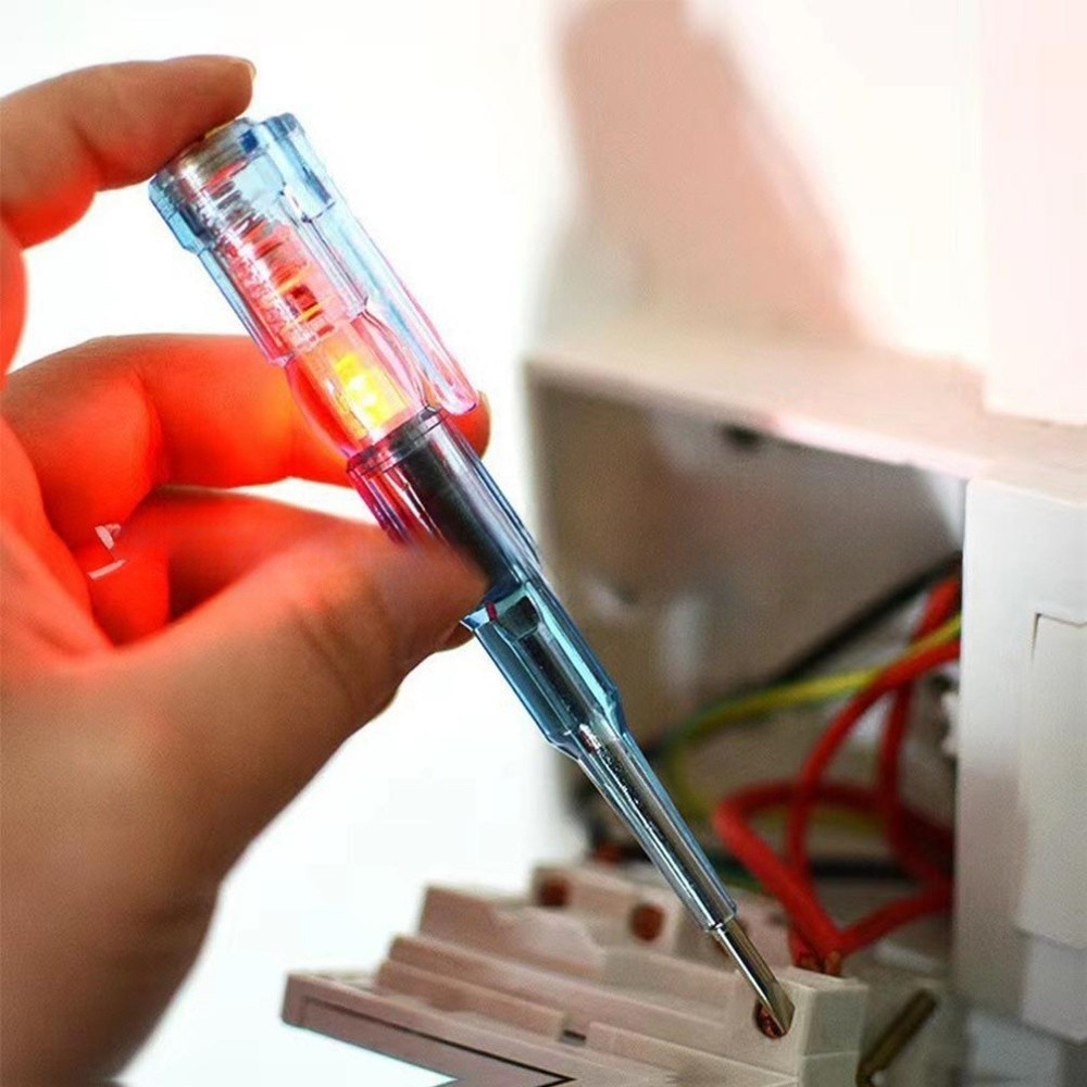 3pcs Electric Tester Pen with Screwdriver Portable Tool for Circuit Testing