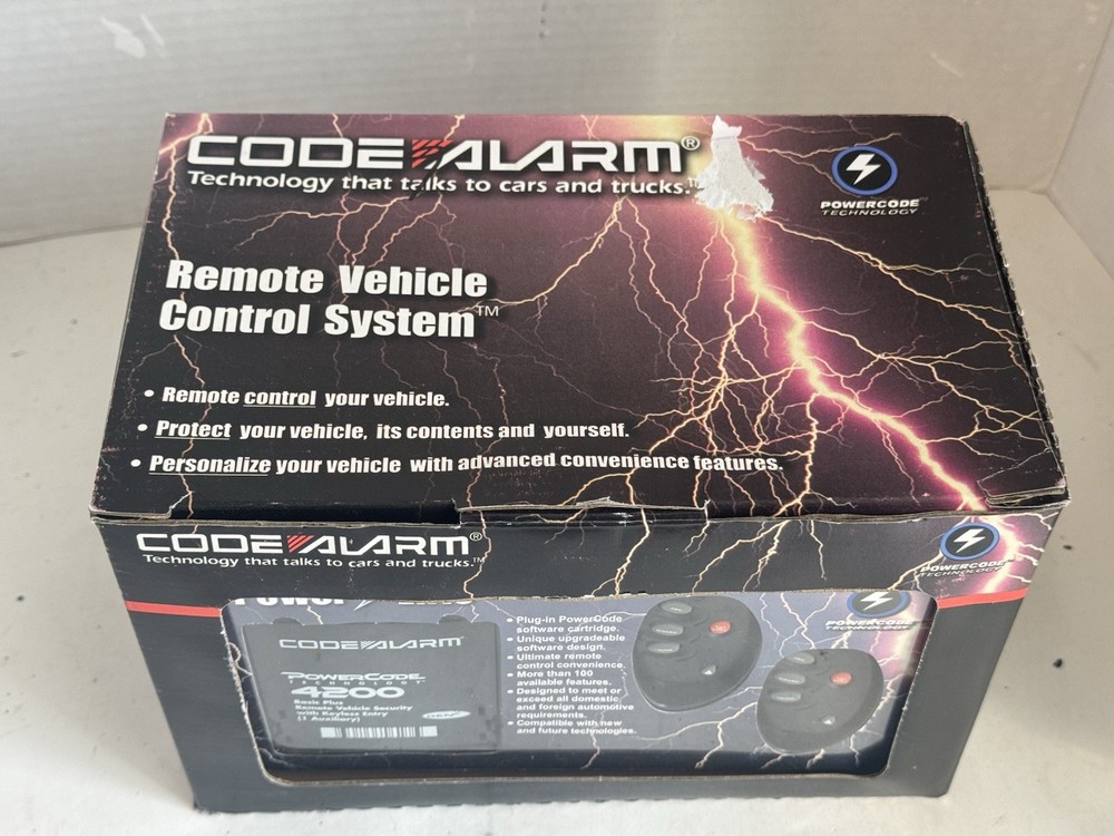 Code Alarm Remote Security Keyless Entry System Car Alarm PC 4200