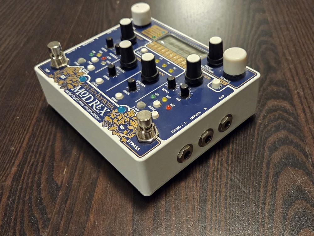 Electro-Harmonix MOD REX Polyrhythmic Modulator Effects Pedal LN