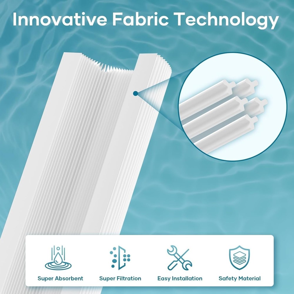 New Jandy CV460 Pool Filter Cartridges Compatible, 4 Pack