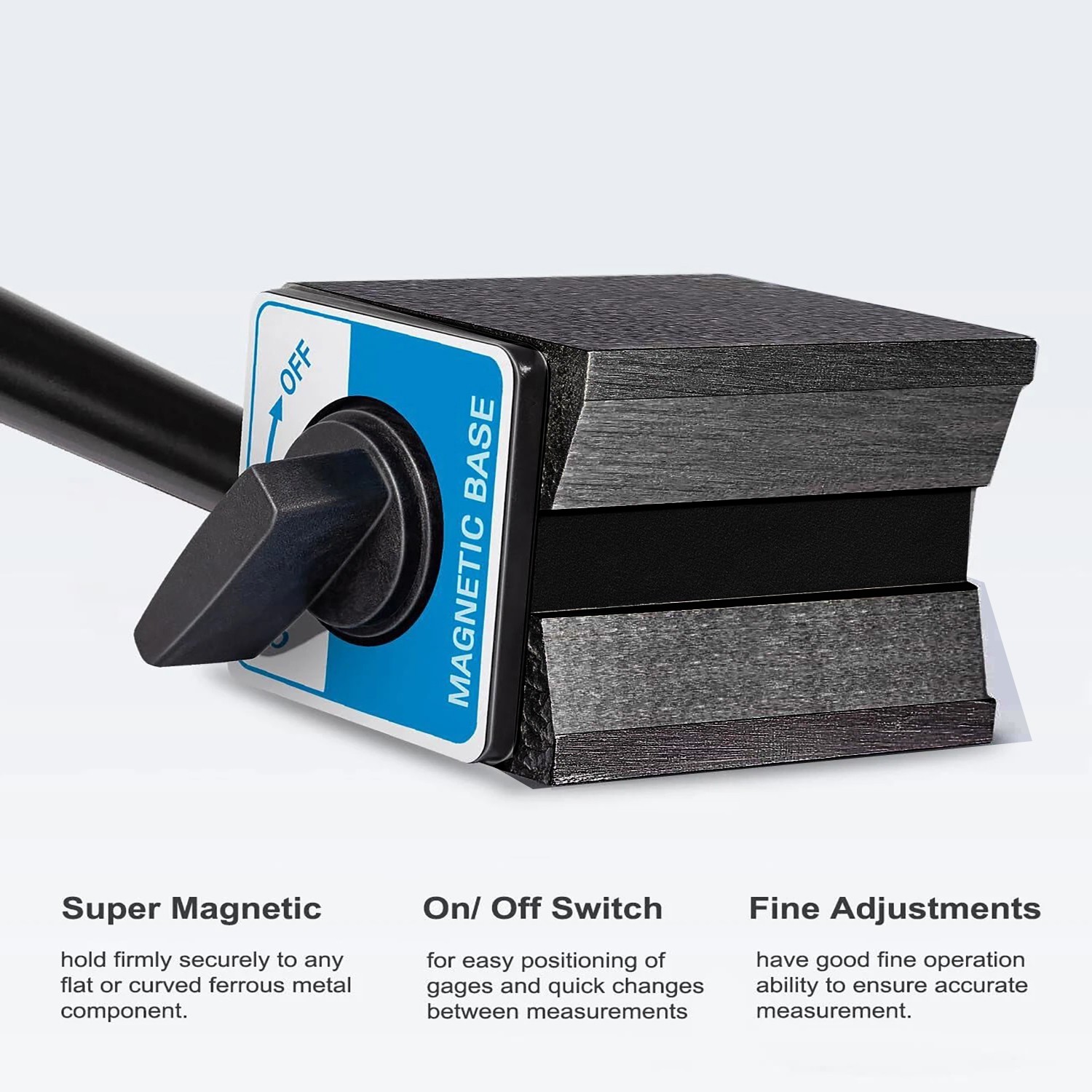 H-295 For Noga Dial Gage Test Indicator Holder Magnetic Base 176lb DG61003