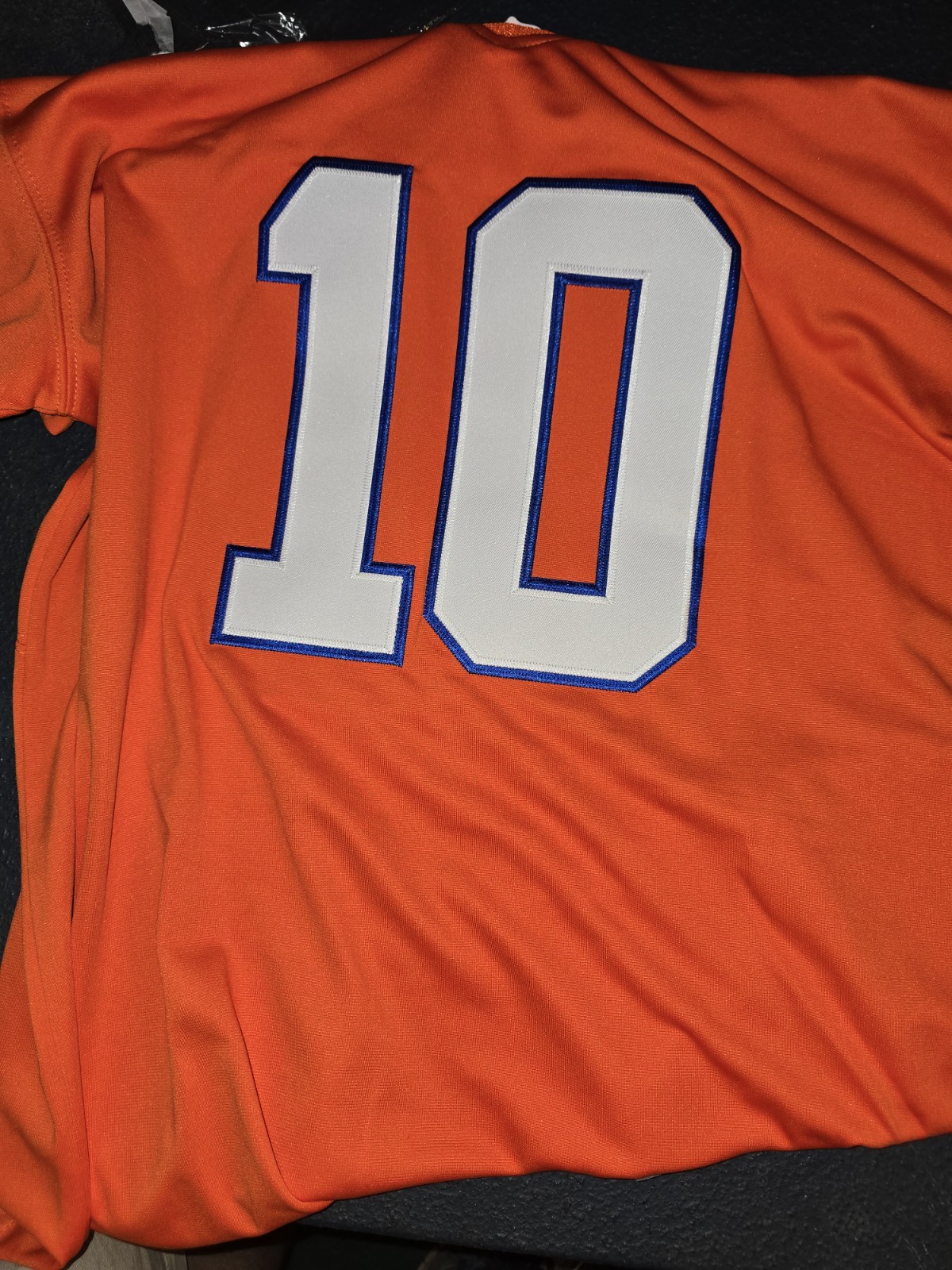 Bo Nix #10 Denver Broncos Orange Stitched Jerseys size large