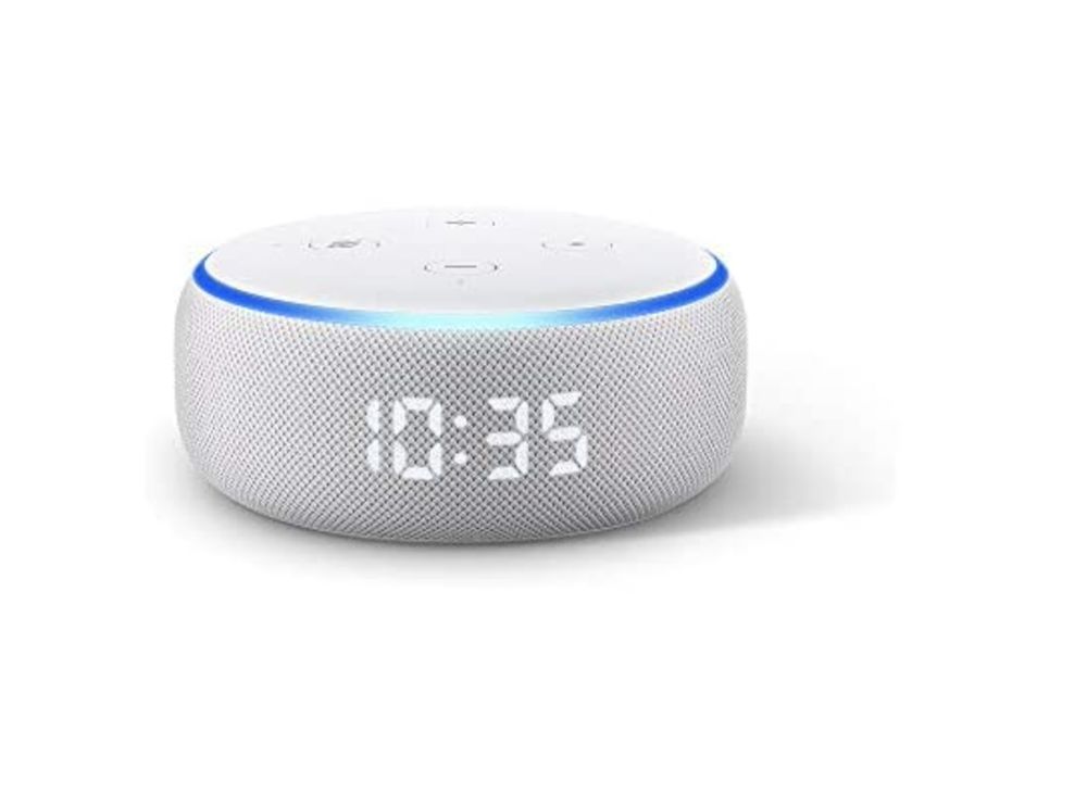NEW Amazon Echo Dot (3rd Gen) - Smart Speaker with Clock and Alexa - White