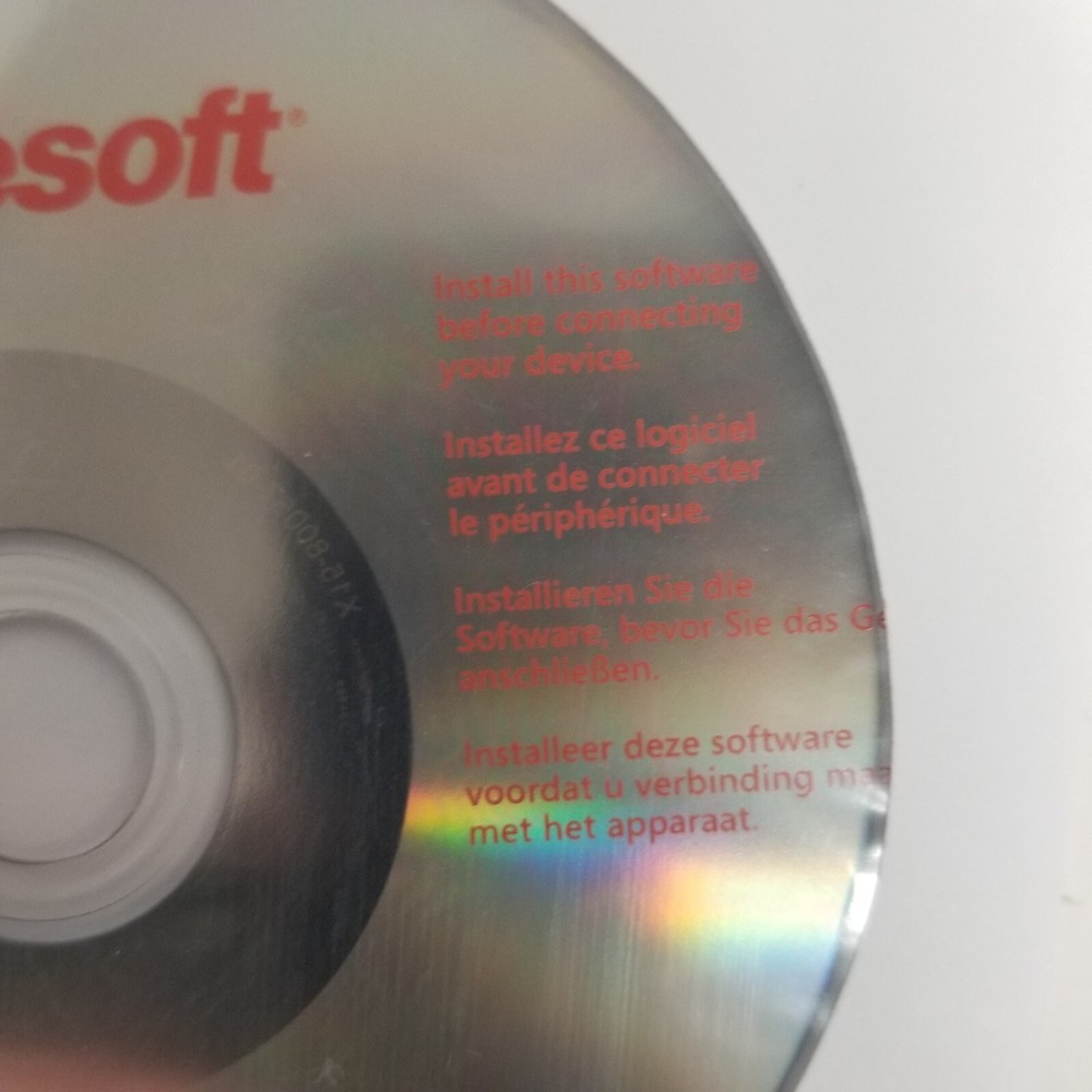 Microsoft LifeCam 3.0 Webcam Software Multilaguage Software CD, X15-80054-01