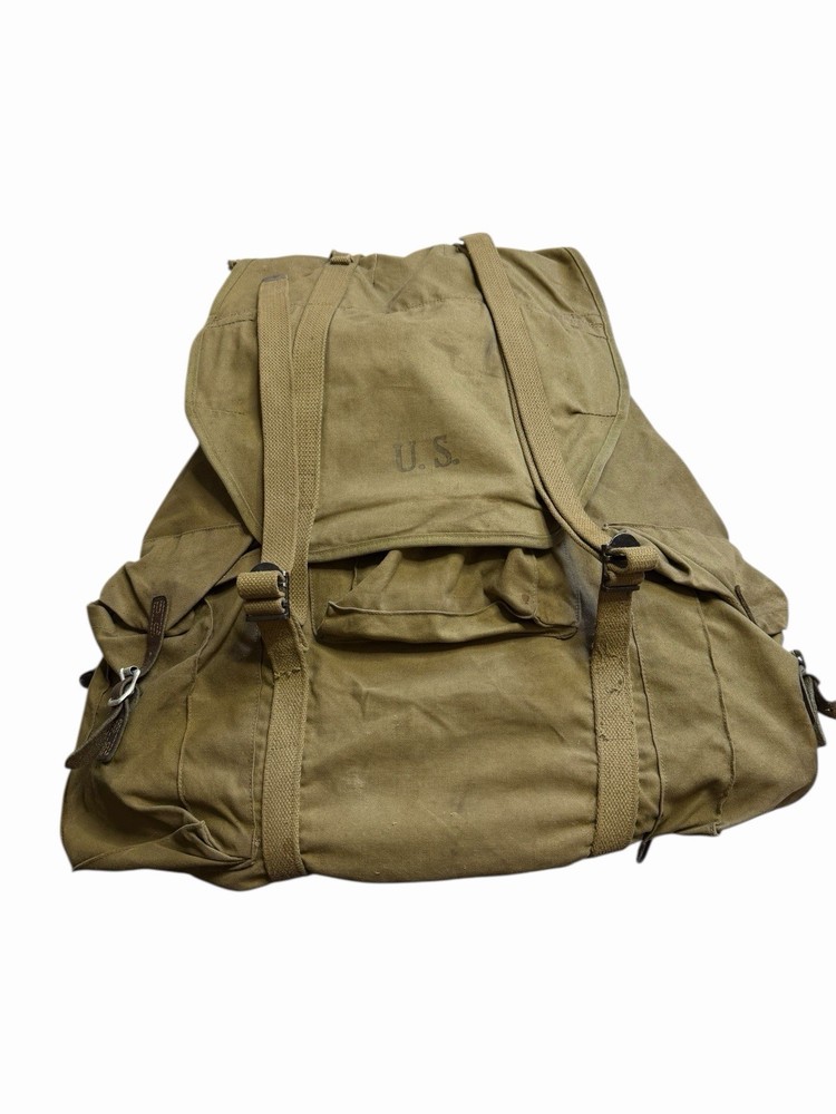WWII US Army M1942 Mountain Backpack Rucksack w/ Frame