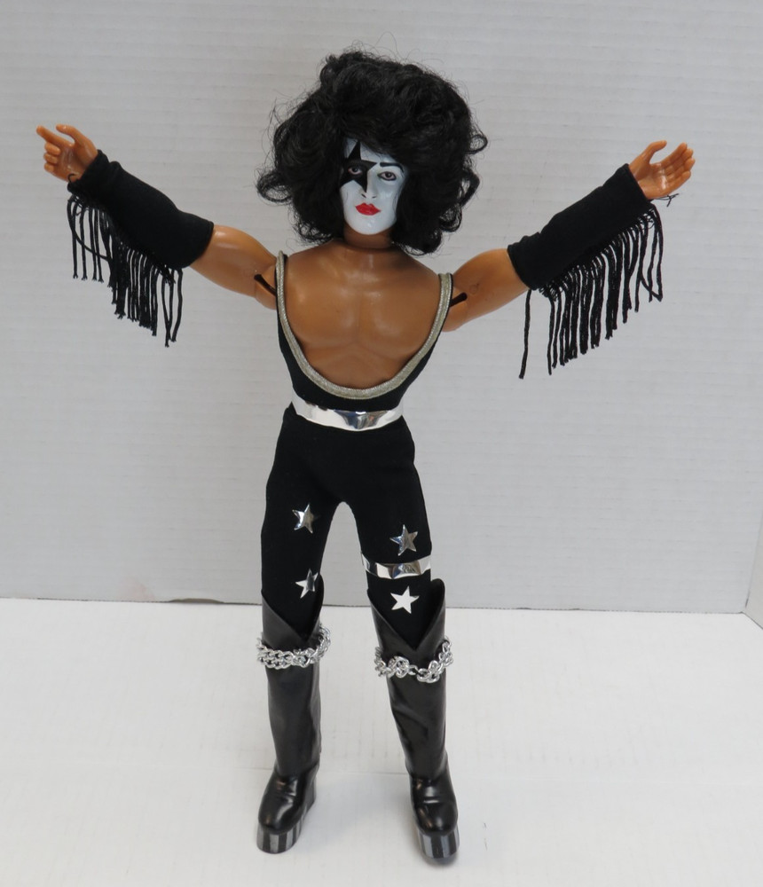 KISS PAUL STANLEY MEGO DOLL & REPRODUCTION BOX AUCOIN 1977