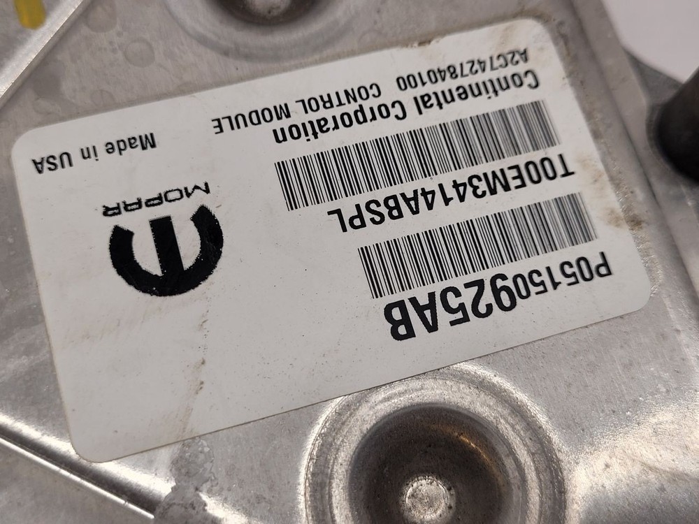 2015 CHRYSLER 200 Engine ECM Electronic Control Module 3.6L 5150925AB