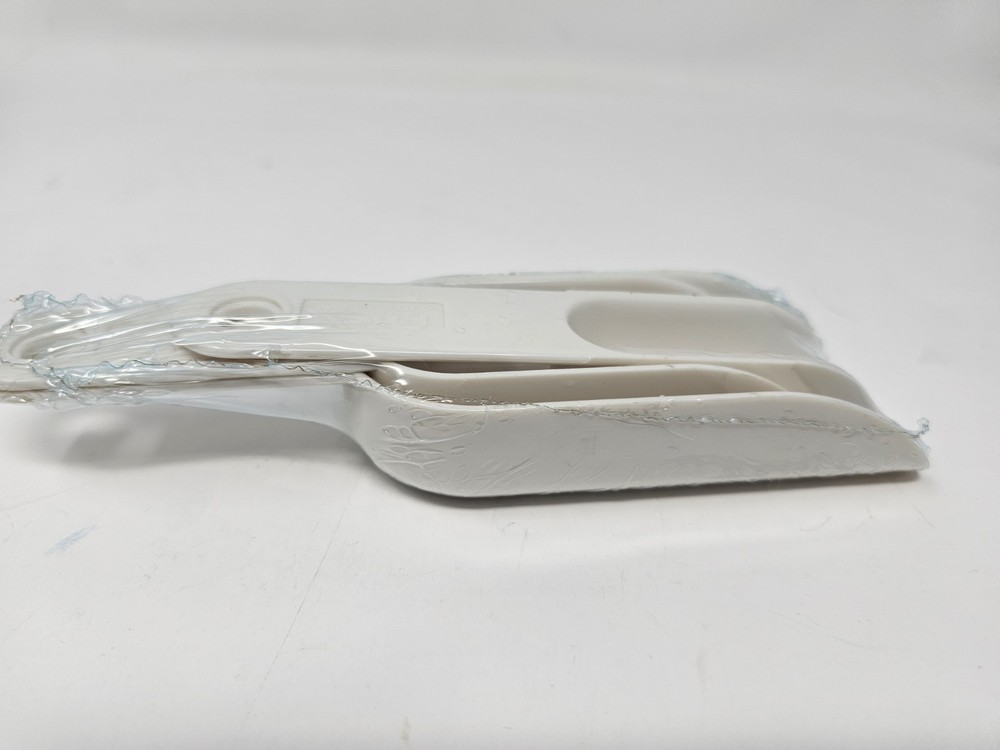 New Vintage Pyrex Accessories 3 Scoop Set Nesting Spoon Plastic Kitchen Tools