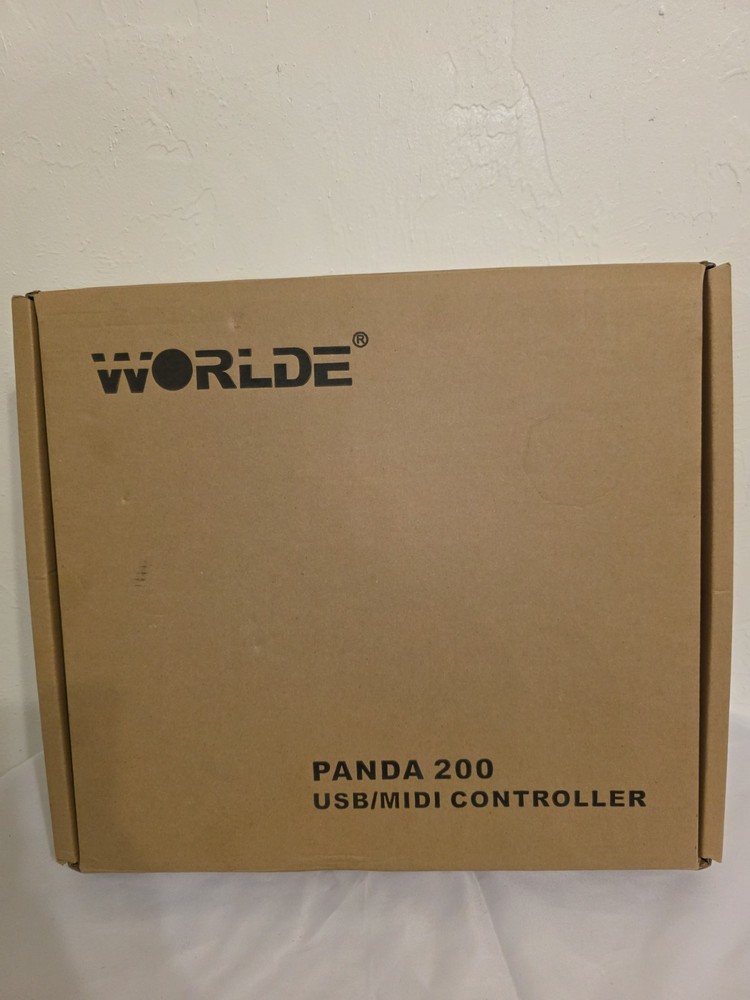 Worlde Panda 200 USB MIDI Controller - 16 Pads / 8 Faders - New Open Box