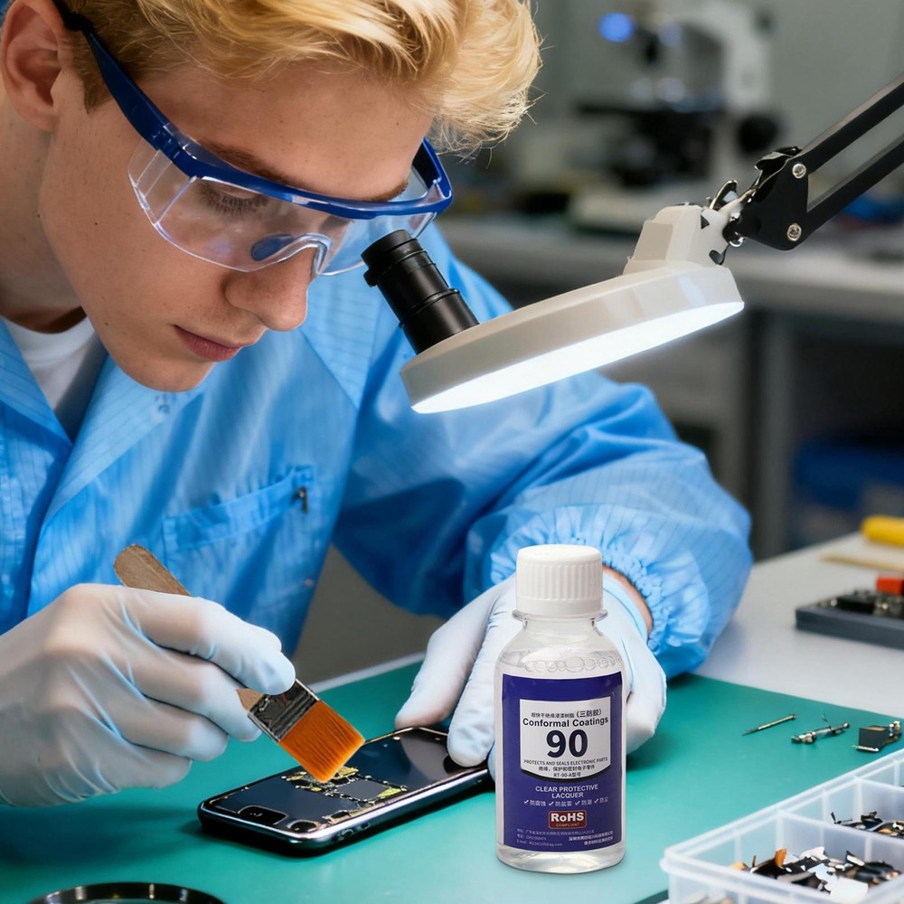 Quick Drying PCB Three Proof Paint Waterproof Moisture-proof Protective Paint