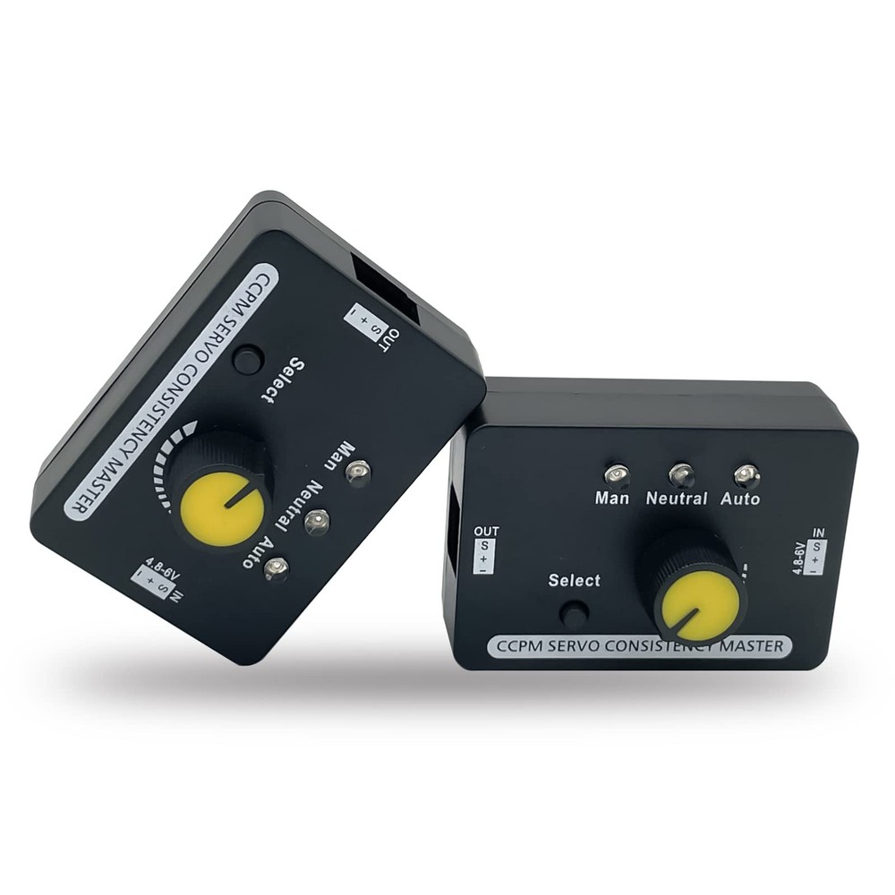 2Pack RC Servo Tester Centering Tool ESC Motor Checker Built in BEC 3CH High...