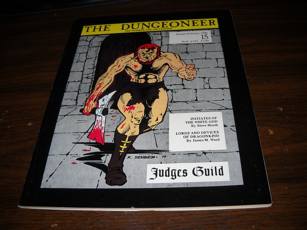 Judges Guild: 125: The Dungeoneer Issue 15