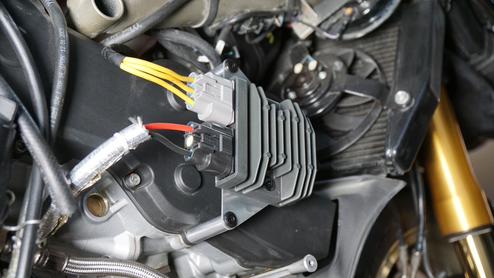 Ducati 848 1098 1198 Voltage Regulator Relocation Bracket