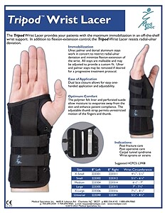 MedSpec Universal Tripod Wrist Lacer