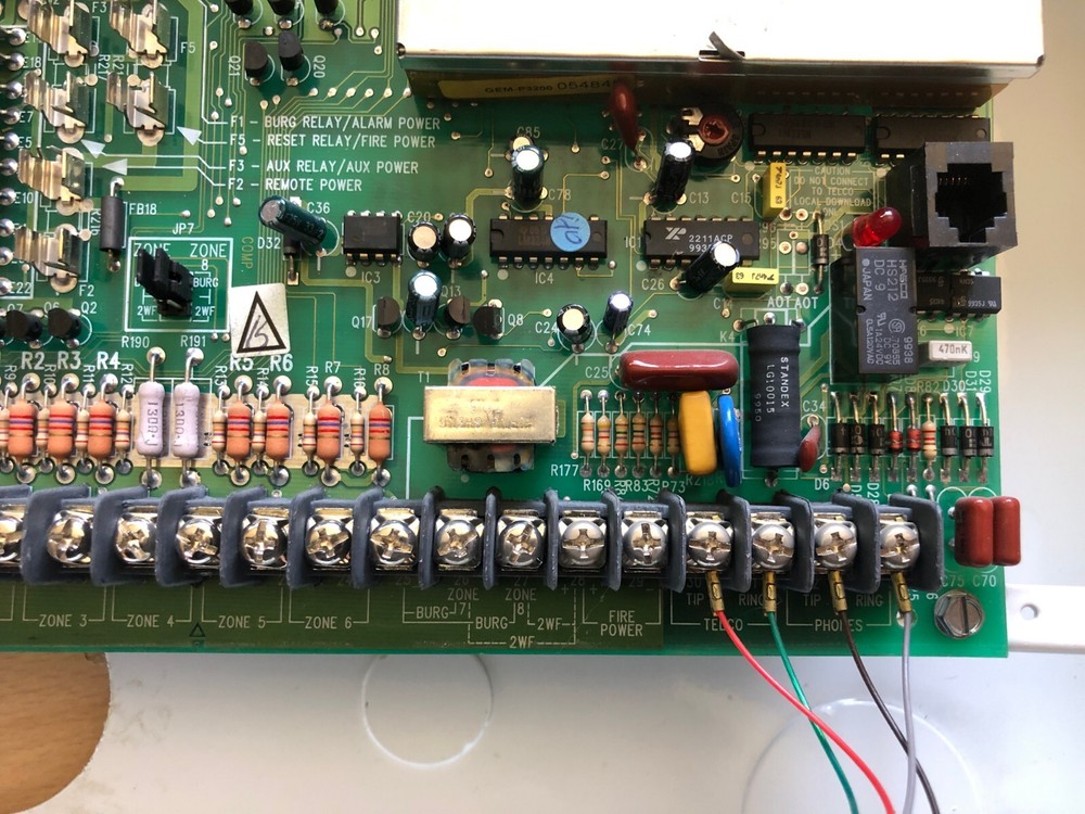 Napco Gemini GEM-P3200 Control Communicator Circuit Board Communicator w/ Power