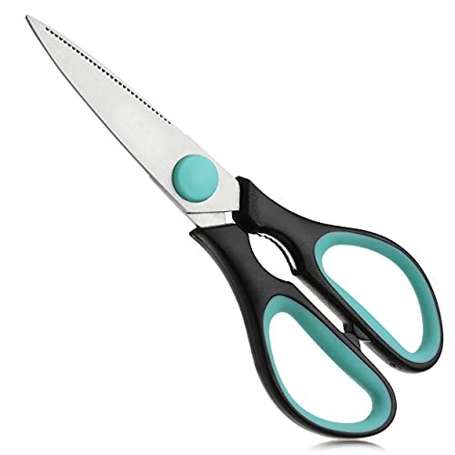 Kitchen Shears Sharp Scissors Stainless Steel Meat Chicken Professional BBQ