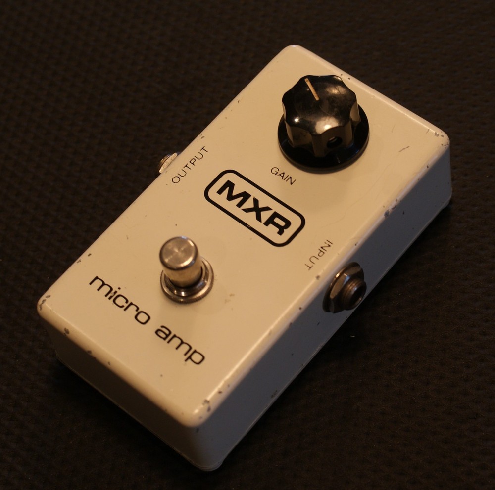Vintage 1980 MXR Micro Amp