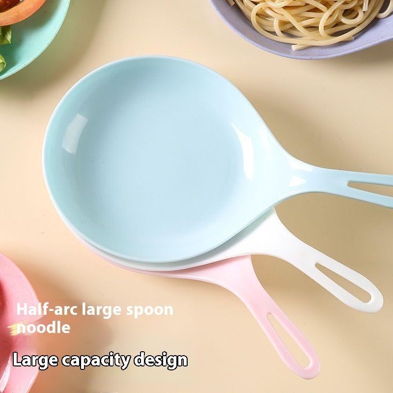 Big Spoon Plate With Handle Sauce Dish Plates Handled Serving Spoon