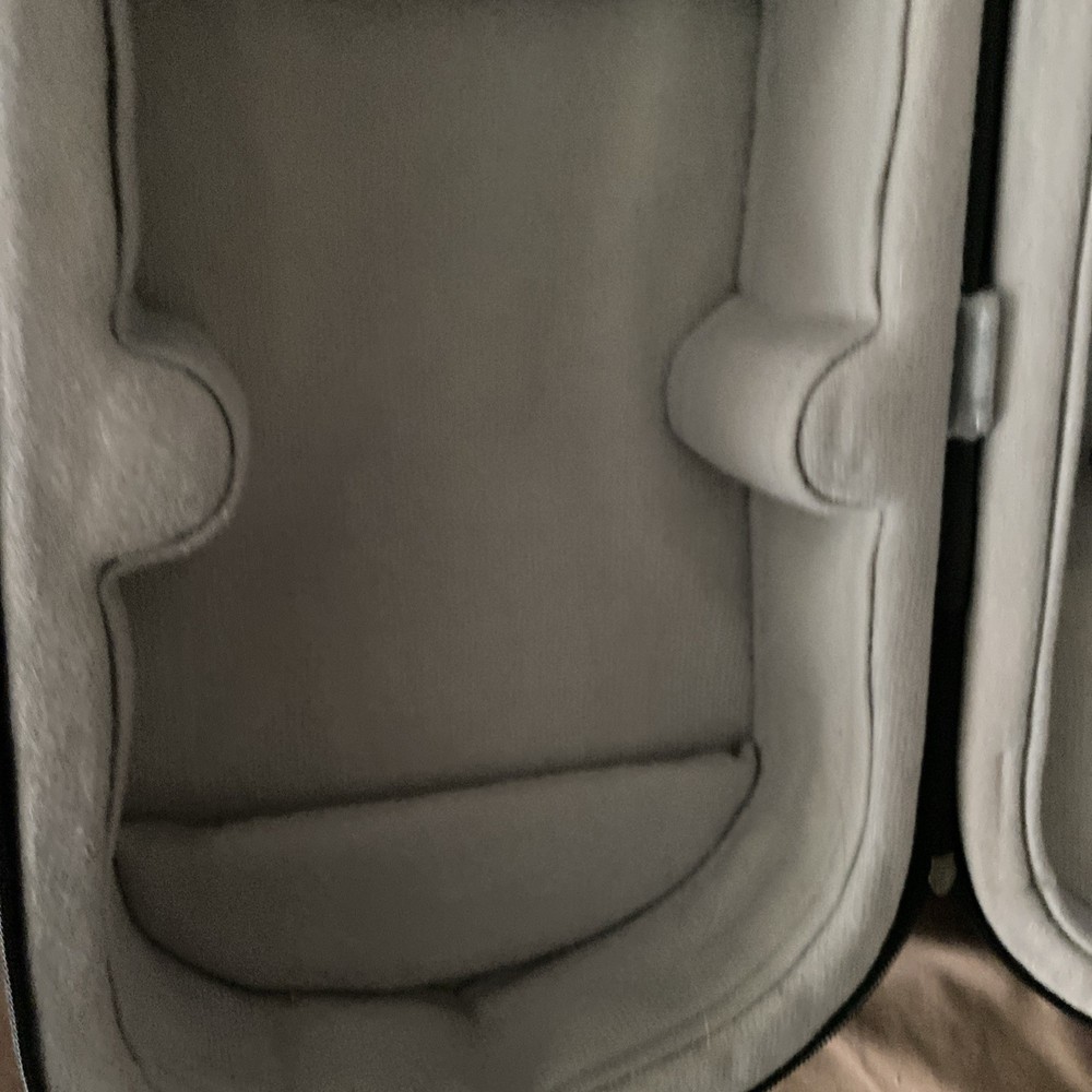 Durable Cloth Fluff Triangle Shape Hard Violin Case Lightweight Excellent Shape