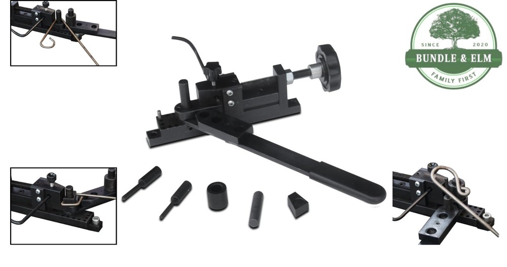 Mini Universal Wire Bender for Precision Metal Bending - Vise-Mount Ready
