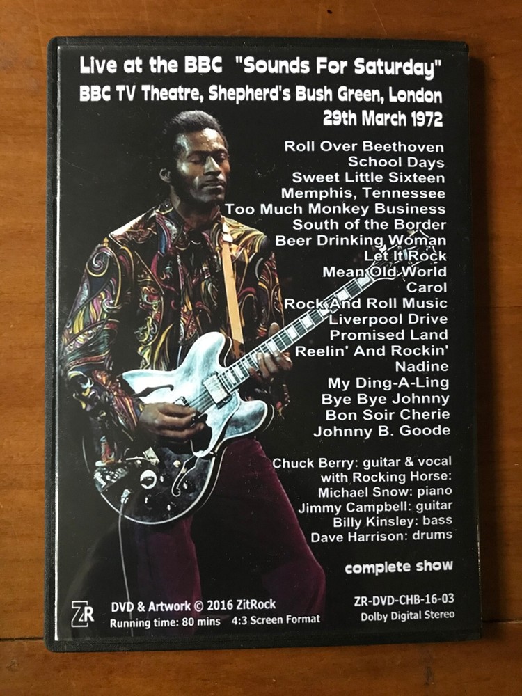 Chuck Berry - Sounds for Saturday 1972 Live DVD