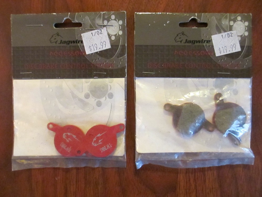 JAGWIRE DISC BRAKE PADS DCA013 SET (4) for 2 calipers