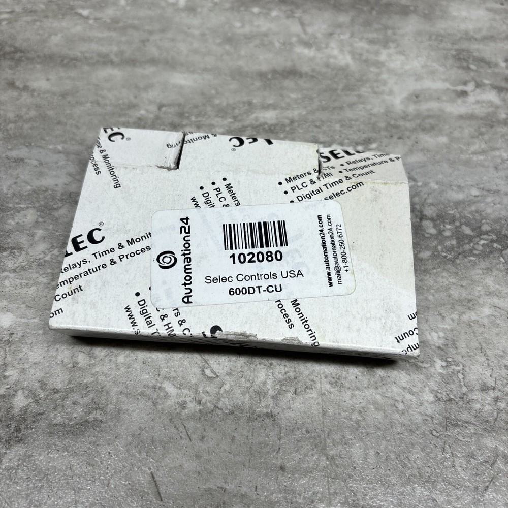 Automation 24 / Selec 600DT-CU 102080 Multi Function Timer Relay, New