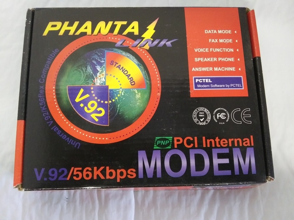 Phanta-Link V.90/56kbps PCI internet Modem