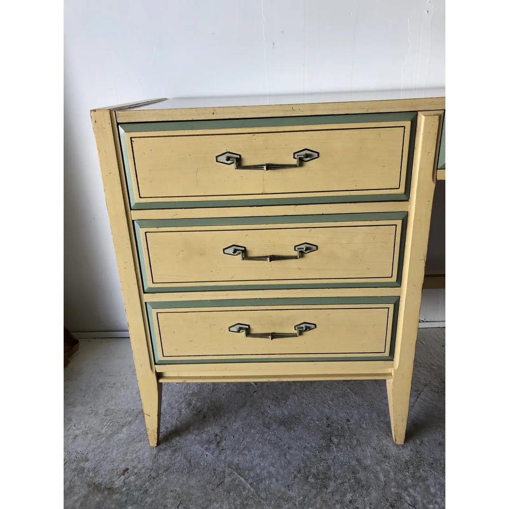 70's Vintage Regency Style Desk