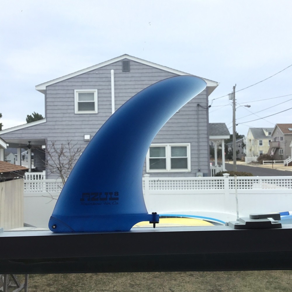 Rainbow surfboard fin azul 8” surf surfing