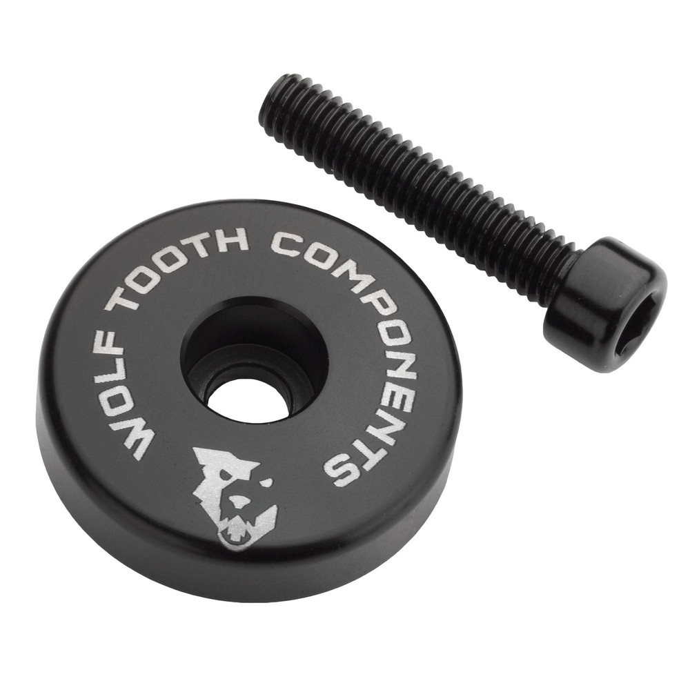 Wolf Tooth Ultralight Stem Cap with Integrated Spacer