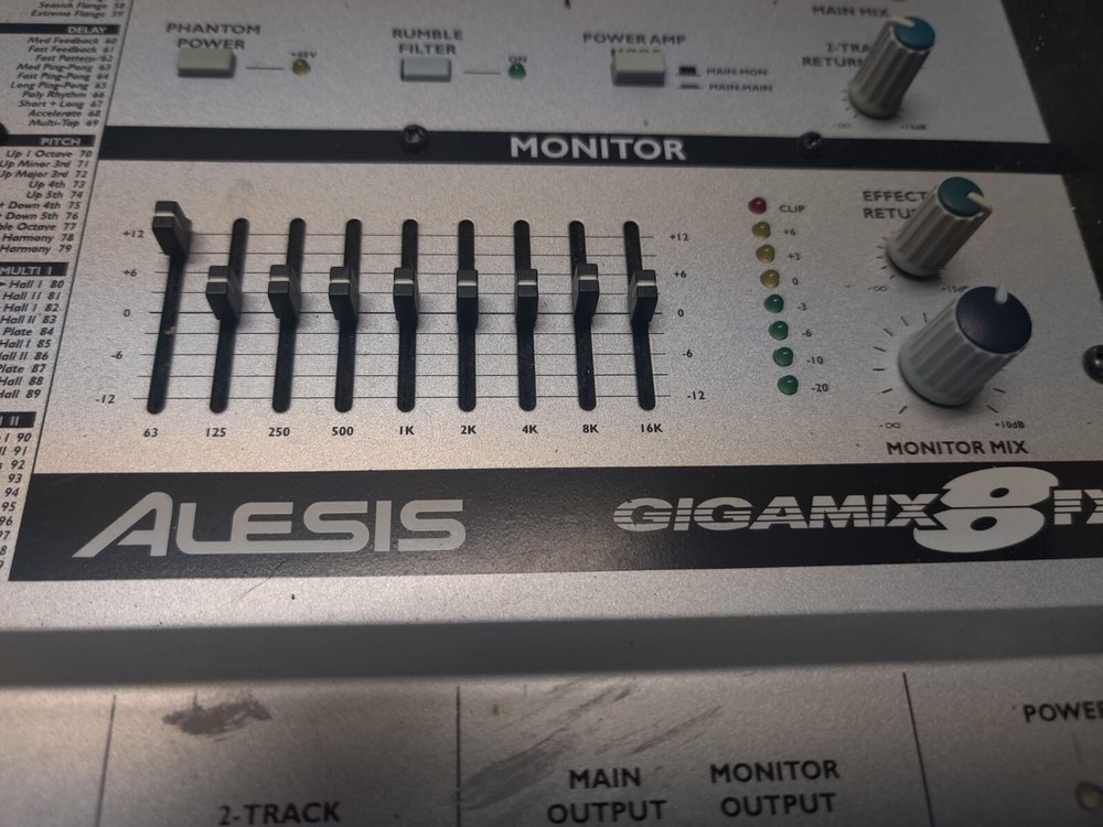 Alesis Gigamix 8FX Powered Mixer *