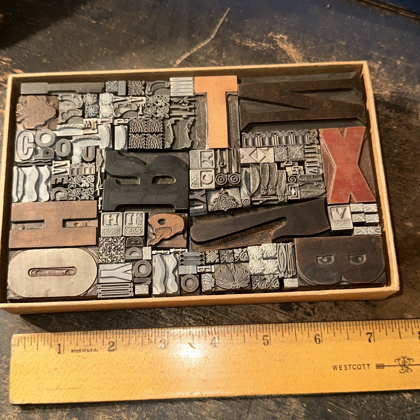 Printing Blocks Ornamentals Borders Dingbats. Wonderful Variety!! #54 Beautiful!